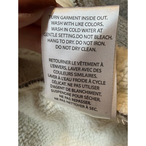 Projek Raw Still Human Zip Up Hoodie Men’s L Gray Cruelty Free Warm Cozy - Picture 11 of 11